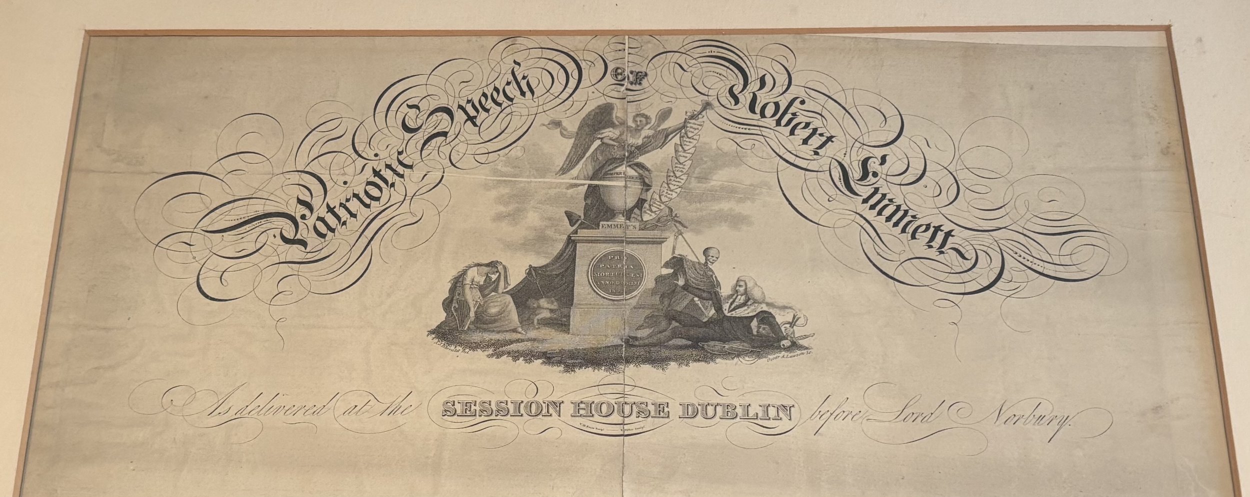 Archives Highlights: Robert Emmet’s Final Speech, Broadside – Part Two