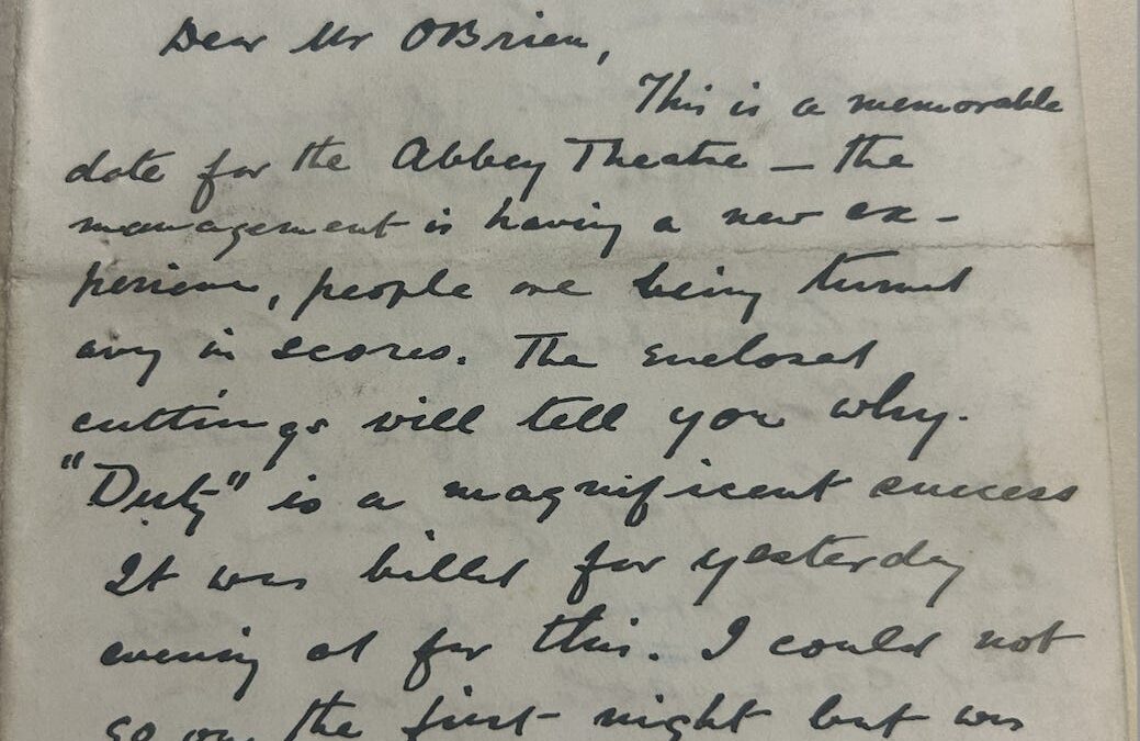 Seamus O’Brien: An Overlooked Irish Literary Revivalist?