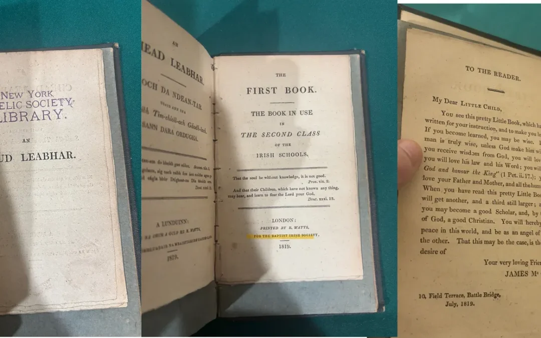 Irish Language and Anglican Conversions in a Handbound Book